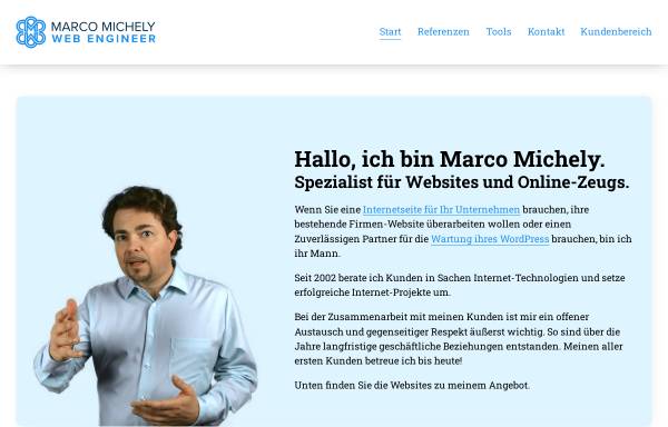 Vorschau von www.marco-michely.de, Michely, Marco