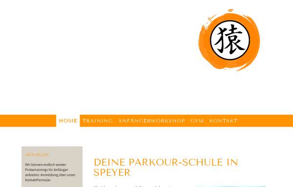 Vorschau von www.parkour-speyer.de, Saru-Ryu-Parkour