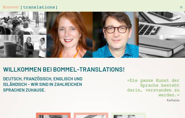 Vorschau von www.bommeltrans.de, Bommel translaitions GbR