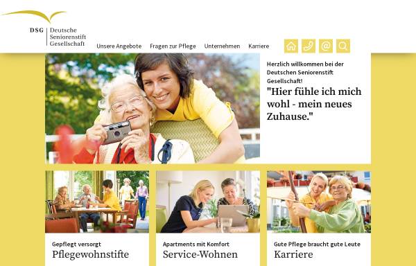 Vorschau von deutsche-seniorenstift.de, Deutsche Seniorenstift Gesellschaft