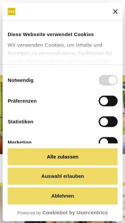 Vorschau der mobilen Webseite deutsche-seniorenstift.de, Deutsche Seniorenstift Gesellschaft