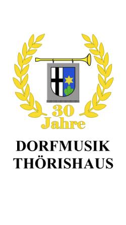 Vorschau der mobilen Webseite www.dm-thoerishaus.ch, Dorfmusik Thörishaus