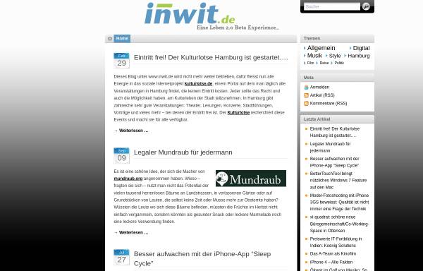 Vorschau von www.inwit.de, Inwit.de