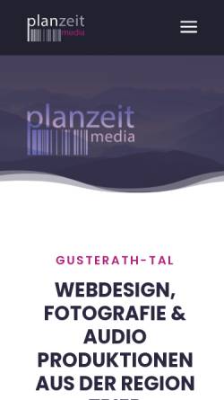 Vorschau der mobilen Webseite ute-herzog.de, Planzeit media