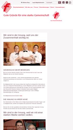 Vorschau der mobilen Webseite darum-innung.de, Deutscher Fleischer-Verband e.V.