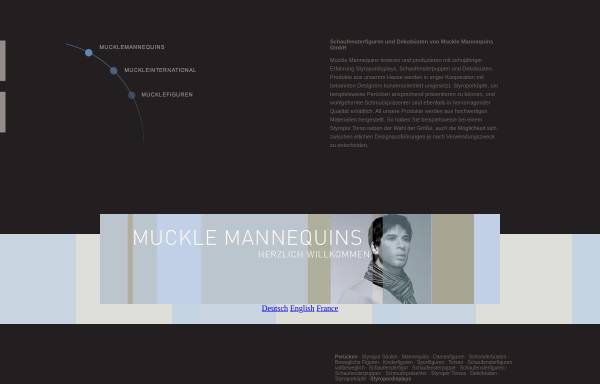 Vorschau von www.mucklemannequins.de, Muckle Mannequins - Matthias Muckle