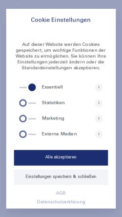 Vorschau der mobilen Webseite www.kampa.de, Kampa-Haus GmbH