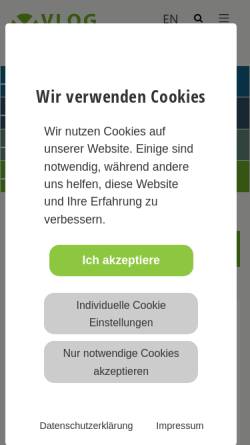 Vorschau der mobilen Webseite www.ohnegentechnik.org, Verband Lebensmittel ohne Gentechnik