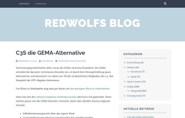 Vorschau von redwolf2222.wordpress.com, Redwolf
