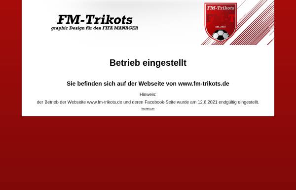 Vorschau von www.fm-trikots.de, FM-Trikots