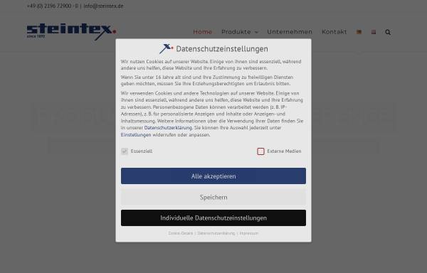 Vorschau von www.steintex.de, Steintex OhG