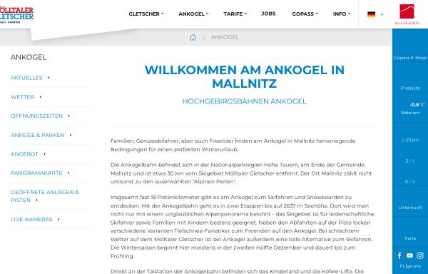 Skigebiet Ankogel Mallnitz