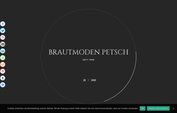 Vorschau von www.brautmoden-berlin.de, Brautmode Petsch