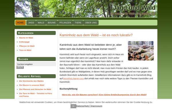 Vorschau von www.waldschrat.net, Faszination Wald