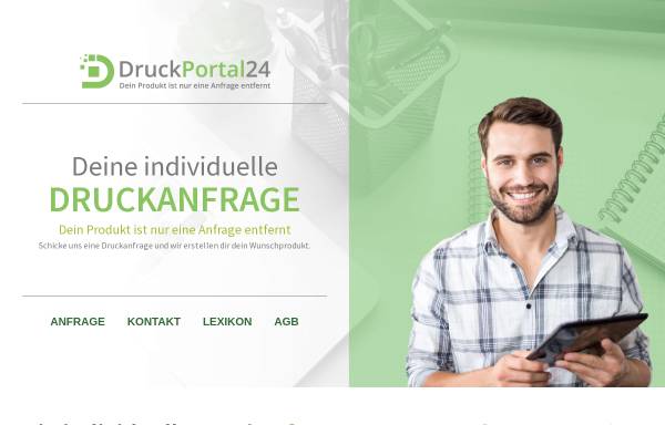 Vorschau von www.druckportal24.com, Druckportal24 - Inh. Philipp Scharpf