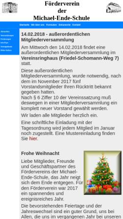 Verein der Förderer und Freunde der Michael-Ende-Schule