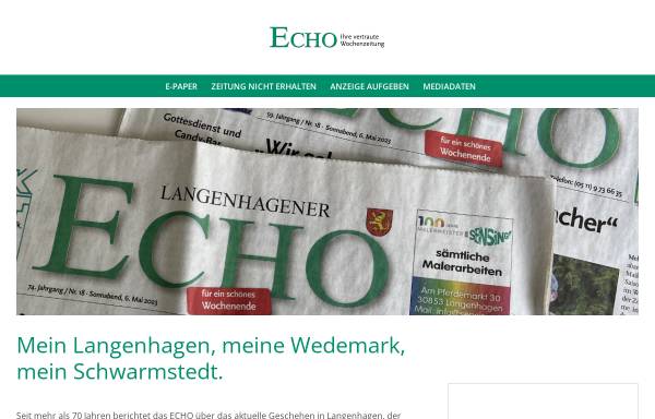 Echo Langenhagen - Extra Verlagsgesellschaft mbH
