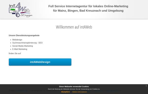 Vorschau von intaweb.de, iNTAWEB