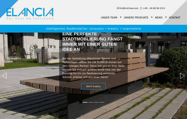 Vorschau von www.elancia-ag.de, Elancia AG