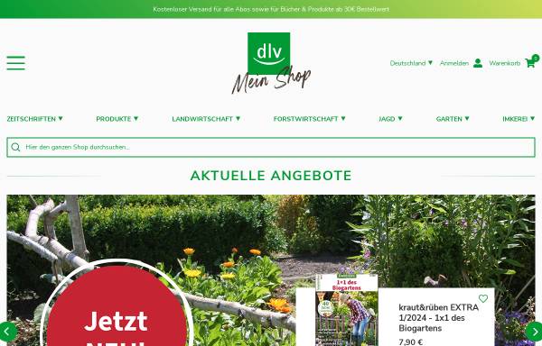 Vorschau von www.landecht.de, Landecht, Deutscher Landwirtschaftsverlag GmbH