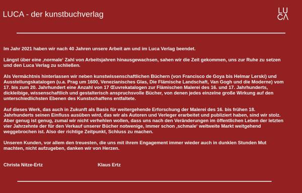 Vorschau von www.luca-verlag.de, Luca Verlag Dr. Ertz & Partner OHG, Lingen
