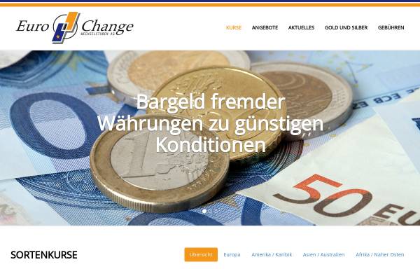 Vorschau von www.euro-change.de, Euro Change Wechselstuben AG
