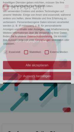 Vorschau der mobilen Webseite www.hypoport.de, Hypoport AG