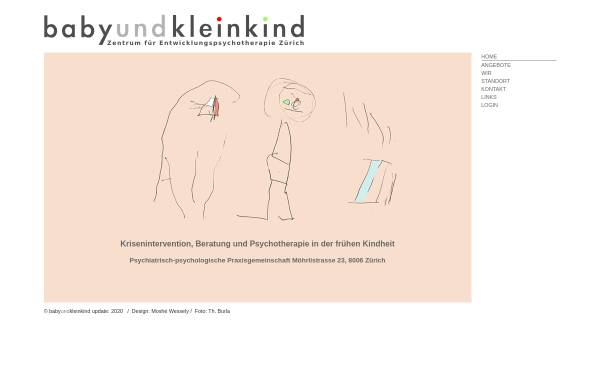 Vorschau von www.babyundkleinkind.ch, Kinderpsychiatrische Praxisgemeinschaft F. Pedrina, D. Molinari, M. Mögel, M. Strauss