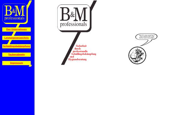 B&M Gesellschaft für Schädlingsbekämpfung und Hygieneberatung mbH
