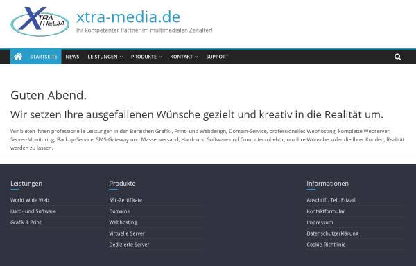 Vorschau von www.xtra-media.de, xtra-media, Herr Enrico Säwert