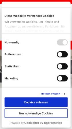 Vorschau der mobilen Webseite www.kuechen-elektro.de, Küchen und Elektro - Inh. Torsten Schulz