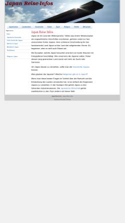 Vorschau der mobilen Webseite japan-reise-infos.de, Japan Reiseinfos