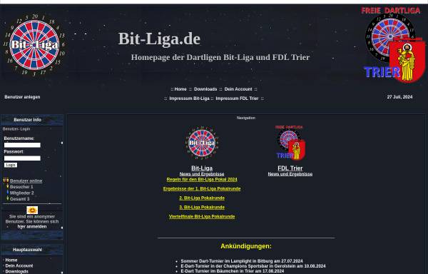 Vorschau von www.bit-liga.de, Bit-Liga.de