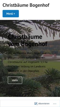 Christbäume Bogenhof - Familie Mutz