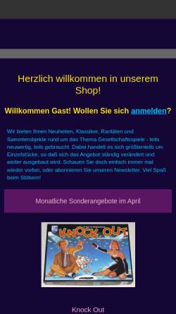 Vorschau der mobilen Webseite www.tausendsacher.de, 1000sacher, Franz-Josef Heiß