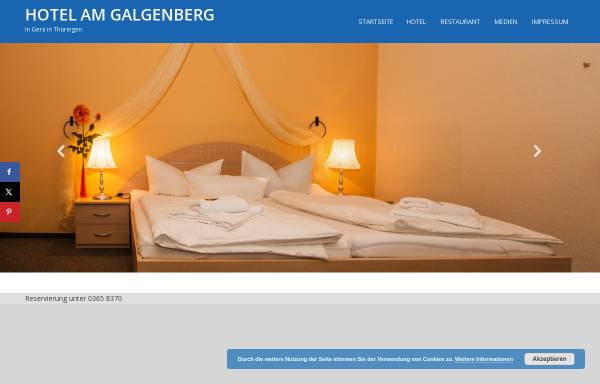 Vorschau von www.hotel-galgenberg.de, Hotel Restaurant am Galgenberg