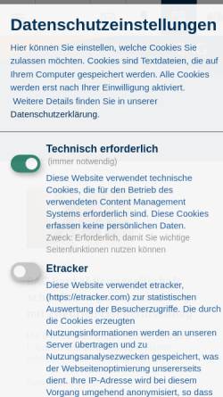 Vorschau der mobilen Webseite www.bankaktiengesellschaft.de, BAG Bankaktiengesellschaft