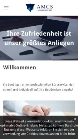Vorschau der mobilen Webseite www.buero-lippert.de, Buero Lippert