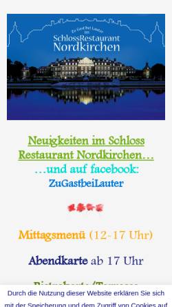 Vorschau der mobilen Webseite www.lauter-nordkirchen.de, Schlosskeller Nordkirchen
