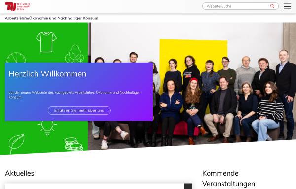 Fachgebiete Arbeitslehre/ Ökonomie und Nachhaltiger Konsum der TU Berlin