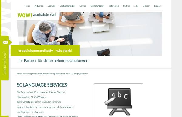 Vorschau von sprachschule-stark.com, SC Languages