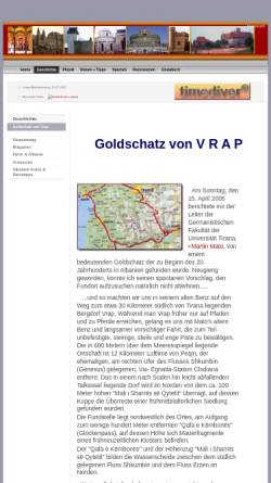 Vorschau der mobilen Webseite www.timediver.de, Goldschatz von Vrap