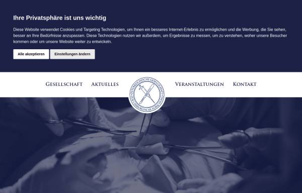Vorschau von www.chirfor.at, Österreichische Gesellschaft für Chirurgische Forschung