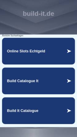 Vorschau der mobilen Webseite www.build-it.de, Build-IT Berlin