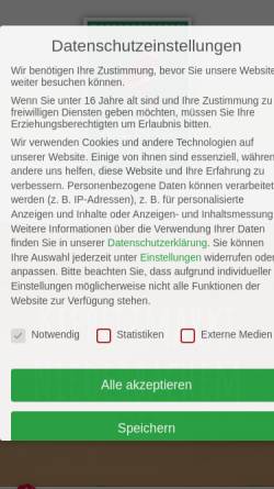 Vorschau der mobilen Webseite www.kiebitzmarkt-mueller.de, Kiebitz Markt - NBB Fachmärkte für Tier + Garten GmbH