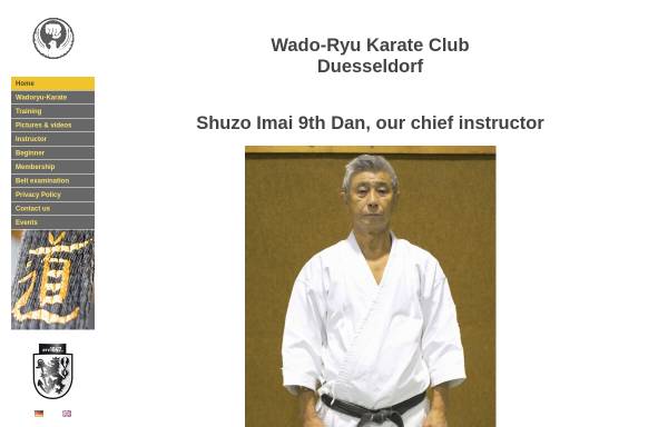 Vorschau von www.wadoryu-duesseldorf.de, Wado-Ryu Karate Verein Düsseldorf