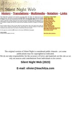 Vorschau der mobilen Webseite silentnight.web.za, Stille Nacht