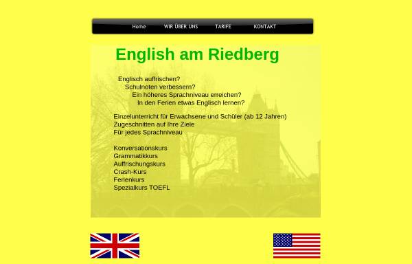 Vorschau von englisch-am-riedberg.de, Englisch am Riedberg