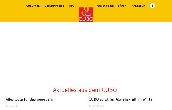 Vorschau von www.cubo-sauna.de, CUBO