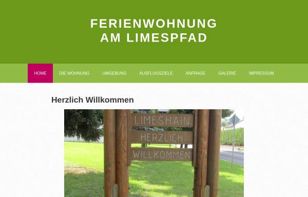 Vorschau von www.ferienwohnung-am-limespfad.de, Ferienwohnung Am Limespfad